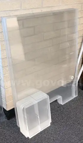 Lot of 10 Plexiglass Screens