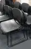 Lot 1 of Black Stackable Chairs