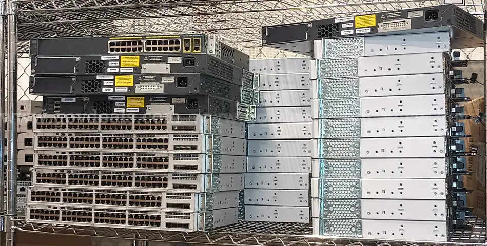 Lot of Cisco Network Switches