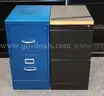 Lot of Short File Cabinets