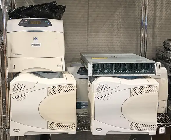 Lot of 6 Printers and 1 Server