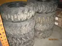 Boom flail mower for Trackless sidewalk tractor.