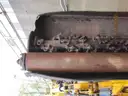 Boom flail mower for Trackless sidewalk tractor.