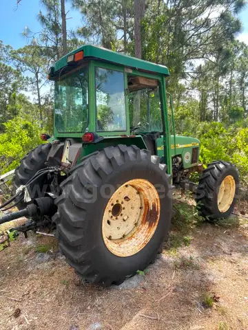 1999 John Deere 5510 Tractor with Mowing Attachment