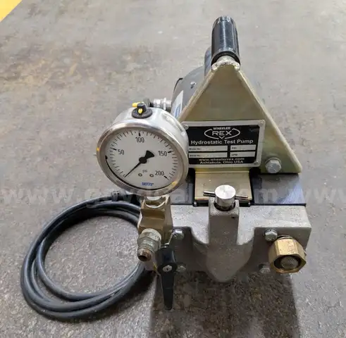 Wheeler Rex 39300 Portable Electric Hydrostatic Pump/PRE-OWNED/DS17895/95816/DSP