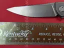 Shirogorov Neon Zero Titanium M390 Knife with Lautie Pendant/PRE-OWNED/DS17920/95912/TSA