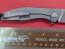 Shirogorov Neon Zero Titanium M390 Knife with Lautie Pendant/PRE-OWNED/DS17920/95912/TSA