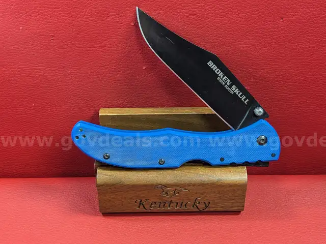 *Discontinued Cold Steel Broken Skull CTS XHP Knife/PRE-OWNED/DS17937/96008/TSA