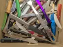 27.4 Pound Lot of Various Kitchen Knives-Utensils/PRE-OWNED/DS17944/96093/TSA