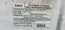 2016 FORD F-150 4X4 EXTENDED CAB/DS17948/96132/EEC/KW4583