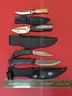 7 Fixed Blade Knives with Sheaths/PRE-OWNED/DS17950/96128/TSA