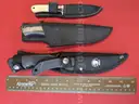7 Fixed Blade Knives with Sheaths/PRE-OWNED/DS17950/96128/TSA