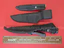 7 Fixed Blade Knives with Sheaths/PRE-OWNED/DS17950/96128/TSA