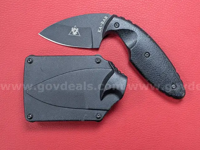 KA-BAR TDI Law Enforcement Knife with Sheath/PRE-OWNED/DS17955/96157/TSA