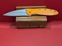 Kershaw Leek 1660OR Ken Onion Knife/PRE-OWNED/DS17955/96154/TSA