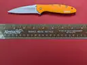 Kershaw Leek 1660OR Ken Onion Knife/PRE-OWNED/DS17955/96154/TSA