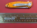 Kershaw Leek 1660OR Ken Onion Knife/PRE-OWNED/DS17955/96154/TSA