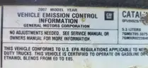 2007 CHEVY SILVERADO 1500 2WD LWB/DS17954/96140/FLEET/KB0761