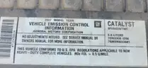 2007 CHEVY EXPRESS PASSENGER VAN/DS17954/96149/FLEET/KB0661