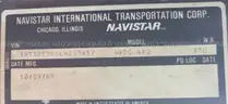 1990 INTERNATIONAL 4900 FLATBED/DUMP DIESEL/DS17902/95970/DMA/MIL60