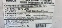 2018 FORD F-150 4X4 EXTENDED CAB/DS17960/96201/EEC/KW5078