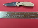 *Discontinued Benchmade 556 Mini Griptilian Mel Pardue D2 Knife/PRE-OWNED/DS17961/96200/TSA