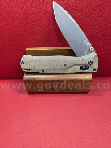 Benchmade 535 Bugout Micarta S30V Knife/PRE-OWNED/DS17972/96249/TSA