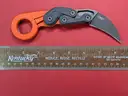 CRKT Provoke Orange Kinematic Morphing Karambit Knife/PRE-OWNED/DS17978/96270/TSA