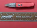 Kershaw Auto Launch 4 Damascus Knife/PRE-OWNED/DS17983/96282/TSA