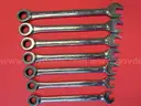 12 Craftsman Ratcheting Wrenches-Metric and SAE/PRE-OWNED/DS18015/96462/TSA