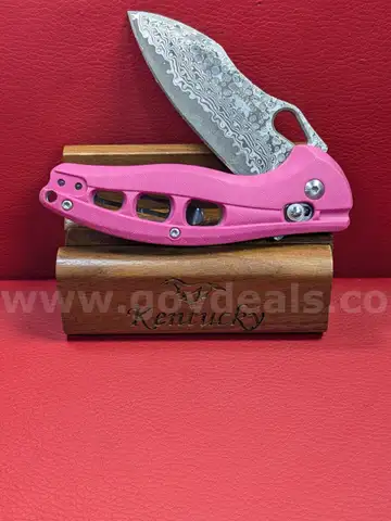 Albatross Damascus Style Knife/PRE-OWNED/DS18017/96518/TSA