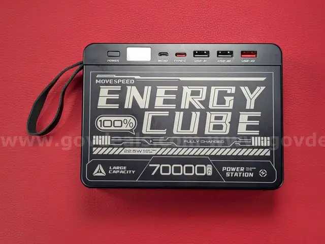 MOVESPEED Z70 70000mAh High Capacity Portable Power Bank/PRE-OWNED/DS18019/96550/TSA