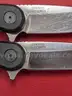 2 Crescent 5CR15MOV Knives/PRE-OWNED/DS18022/96557/TSA