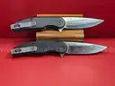 2 Crescent 5CR15MOV Knives/PRE-OWNED/DS18022/96557/TSA