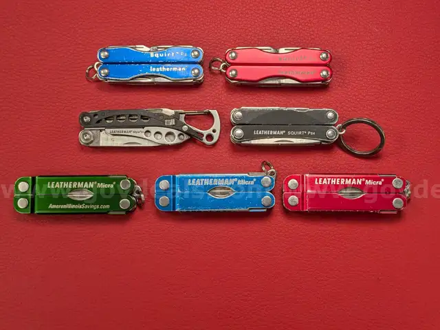 7 Leatherman Mini Multi-Tools/PRE-OWNED/DS18023/96561/TSA