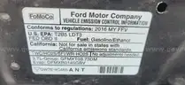 2016 FORD EXPLORER POLICE INTERCEPTOR 4X4/DS18013/96508/KSP/SP4529