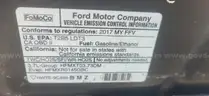 2017 FORD EXPLORER POLICE INTERCEPTOR 4X4/DS18013/96512/KSP/SP9484