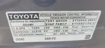 2014 TOYOTA CAMRY/DS18013/96526/KSP/SP6862