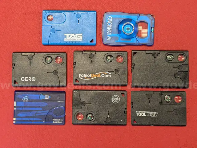 8 Various Brand Card Knives-Tools/PRE-OWNED/DS18026/96580/TSA