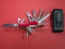 Victorinox Swiss Champ Swiss Army Knife with Sheath/PRE-OWNED/DS18033/96596/TSA