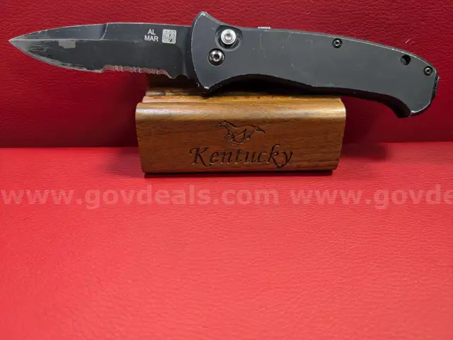 *Discontinued Al Mar Auto SERE Combo Blade S30V Knife/PRE-OWNED/DS18033/96595/TSA