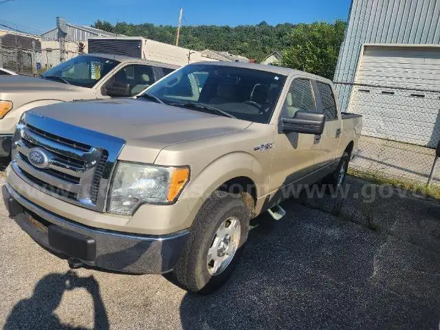 2012 FORD F-150 4-DR 4X4/DS18021/96617/FLEET/KW7172/OFFSITE/SALVAGE TITLE
