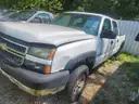 2005 CHEVY SILVERADO 4X4/DS18021/96619/FLEET/KA3052/OFFSITE/SALVAGE TITLE