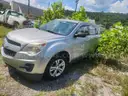 2012 CHEVY EQUINOX 4X4/DS18021/96623/FLEET/KB2552/OFFSITE/SALVAGE TITLE