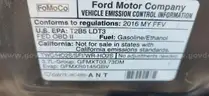 2016 FORD EXPLORER 4X4 POLICE INTERCEPTOR/DS18020/96641/KSP/SP4523