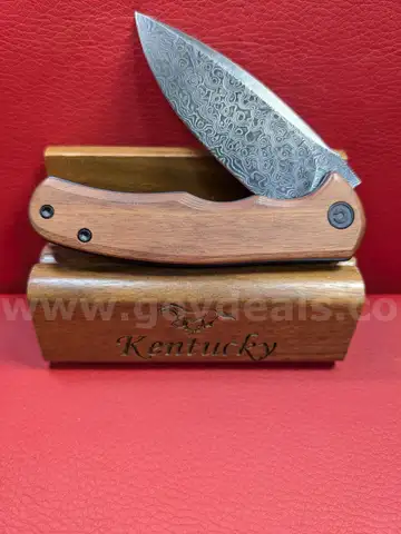 Civivi Mini Praxis Damascus Style Knife/PRE-OWNED/DS18042/96657/TSA