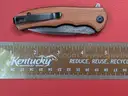 Civivi Mini Praxis Damascus Style Knife/PRE-OWNED/DS18042/96657/TSA