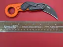 CRKT Provoke Orange Kinematic Morphing Karambit Knife/PRE-OWNED/DS18042/96653/TSA