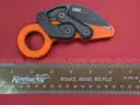 CRKT Provoke Orange Kinematic Morphing Karambit Knife/PRE-OWNED/DS18042/96653/TSA