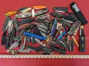 12.8 Pound Lot of Various Brand Knives/PRE-OWNED/DS18046/96666/TSA